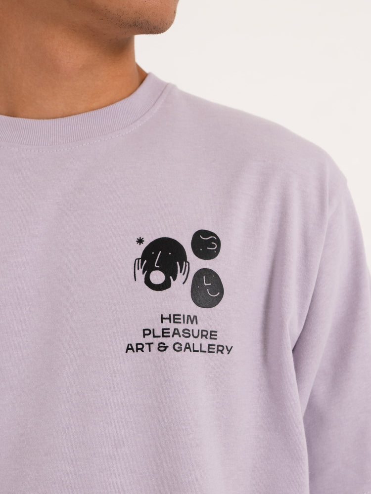 Pleasure Gallery Lilac USA T-shirt