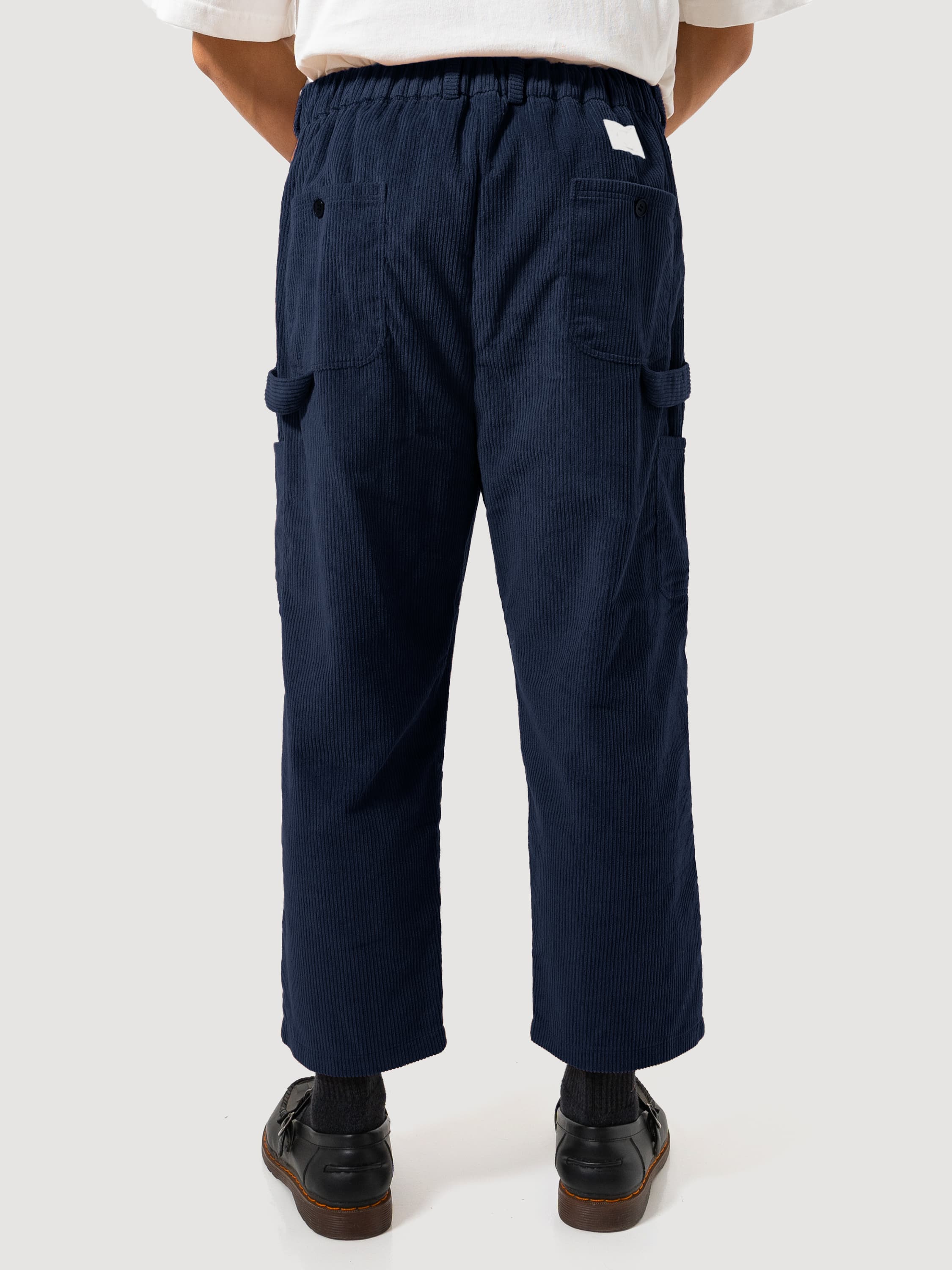 Baker Navy Corduroy Trousers