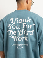 Thank You Stone Blue OS T-shirt