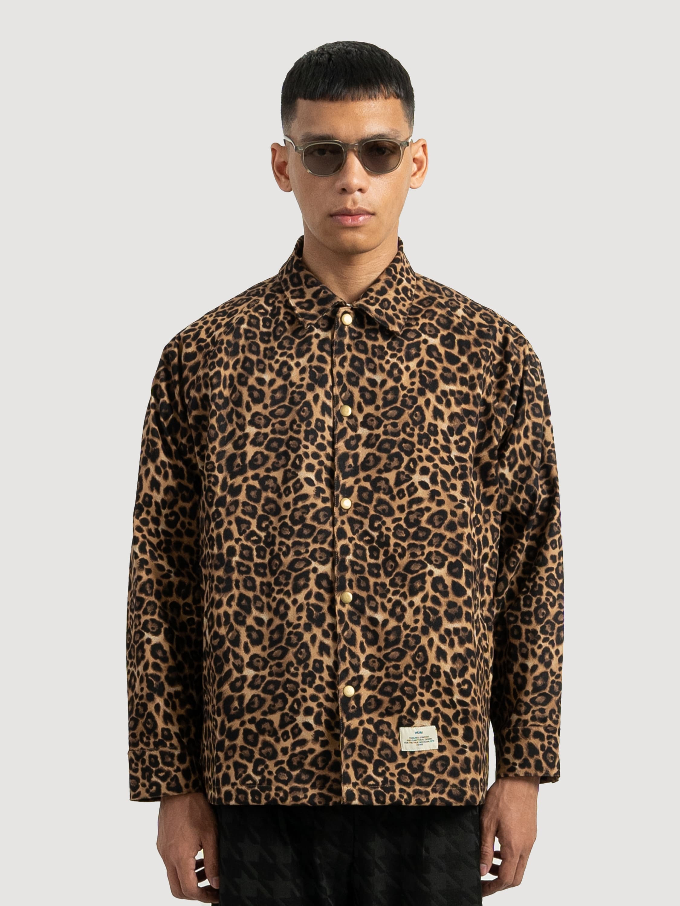 Leopard Coach Jacket