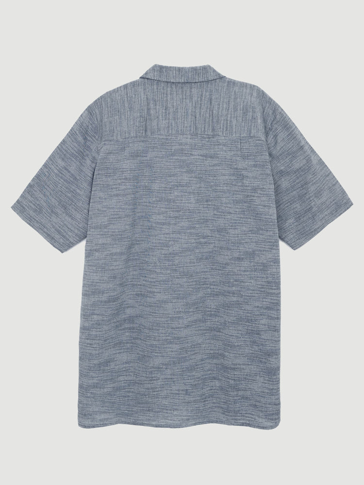 Easy Textured Linen Shirt