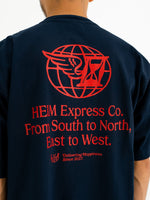 Express Navy USA T-shirt