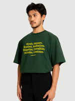 HEIM x OUTSKIRTS Greatness Olive USA T-shirt