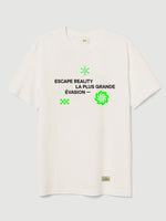 HEIM x OUTSKIRTS Reality Off-White USA T-shirt
