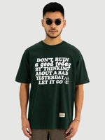 Let It Go Olive USA T-shirt